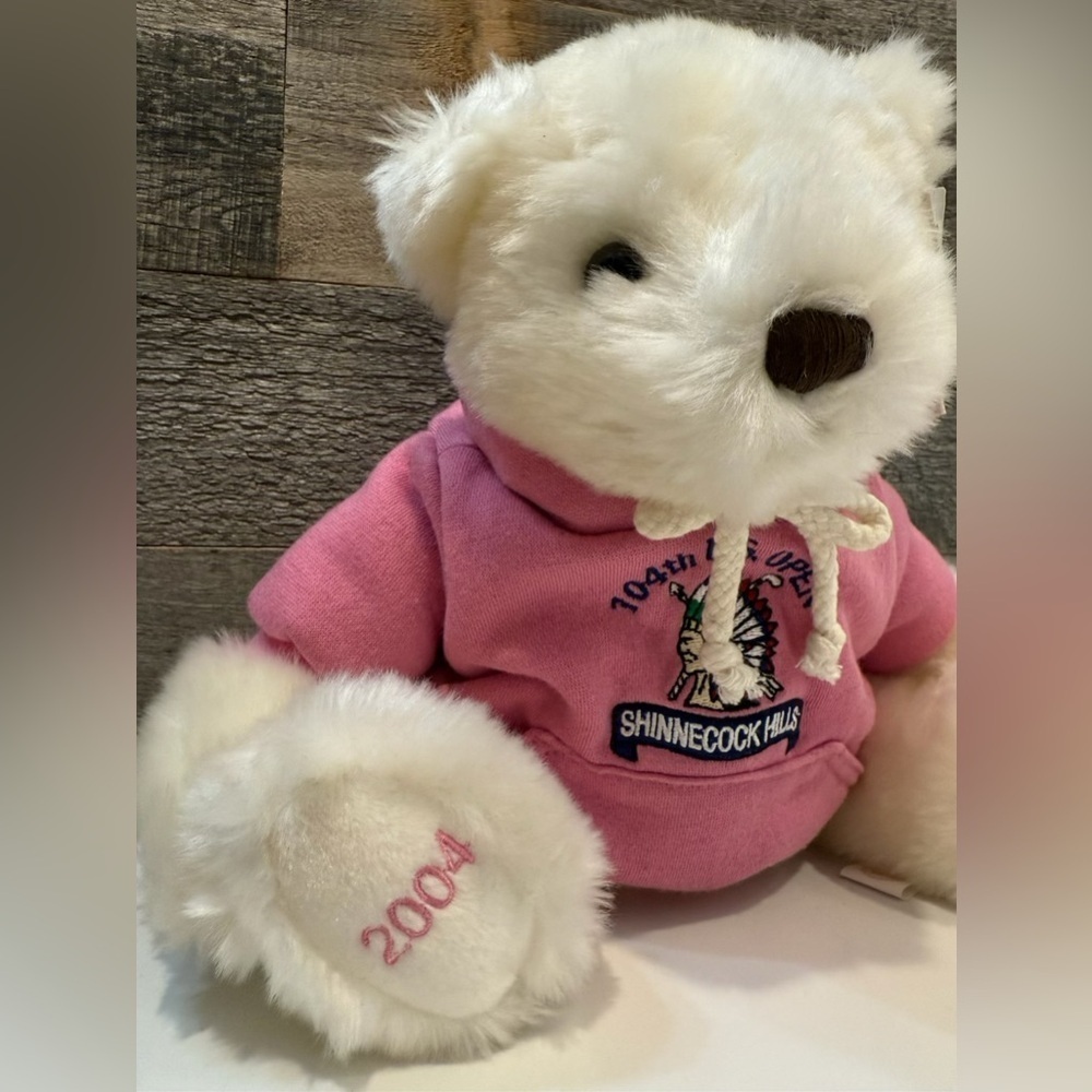 Harrington Teddy Bears Shinnecock Hills 2004 104th US open Golf Bear Pink